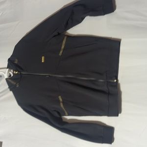 Hugo Boss Black Label Mens Size XL Black and Gold Hoodie